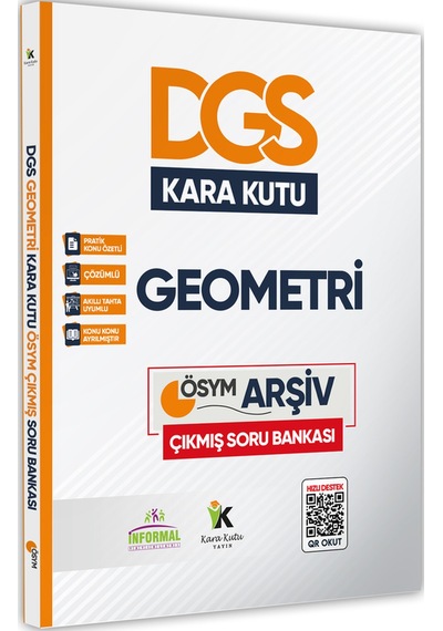 DGSnin Kara Kutusu Sayısal Paket Set Konu Özetli Dijital Çözümlü ÖSYM Arşiv Çıkmış Soru Bankası