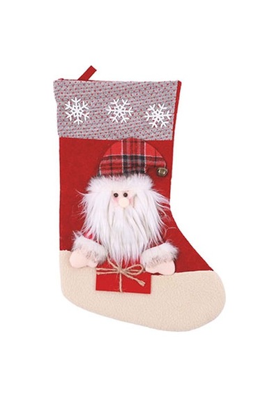 M-pets Christmas Stocking Noel Çorabı Köpek Oyuncağı 22x46x2 Cm 244-50064.01