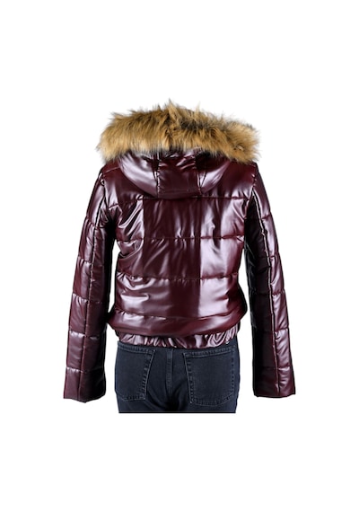 U.S. Polo Assn. Kadın Deri Mont Wp24012 Bordo