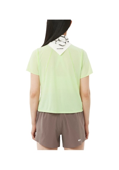 Salomon Shkout Aır Cropp Ss Tee W 18271 Yeşil