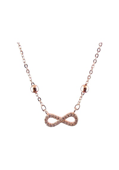 925 Ayar Gümüş Bronz Sozsuzluk Kolye