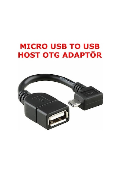Samsung Uyumlu Sony Htc Lg Micro Usb Otg Kablo L Model