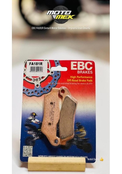 Ktm Exc 200 Ön 94-03 Ebc Fa181r Sinterli Motor Balatası  & Uzun Ömürlü
