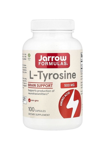 Jarrow Formulas, L-tyrosine, 500 Mg, 100 Capsules