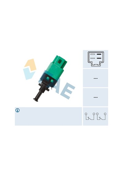 Fae 24781 Fren Stop Müşiri 4 Kutuplu Chevrolet Aveo-kalos-epıca-evanda-lacettı-matız-rezzo-spark 95368629-96874571-96440926-96436332 -
