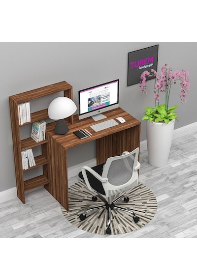 Moon Çalışma Masası Mdf Antrasit Moon Çalışma Masası Mdf Antrasit