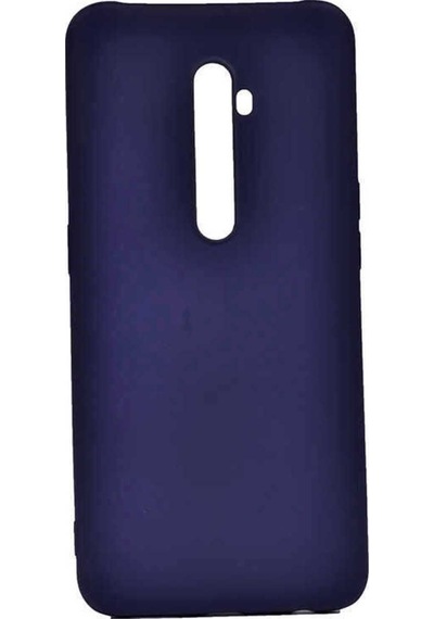 Oppo Reno 2 Kılıf Zore Premier Silikon Kapak Lacivert