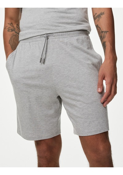 Marks & Spencer Regular Fit Supima Pijama Altı T07001231A Gri