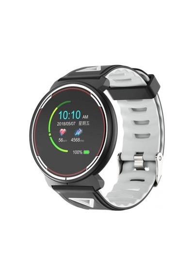 St1 Akıllı Saat Bluetooth Android Uyumlu Nabız Ölçer Mavi