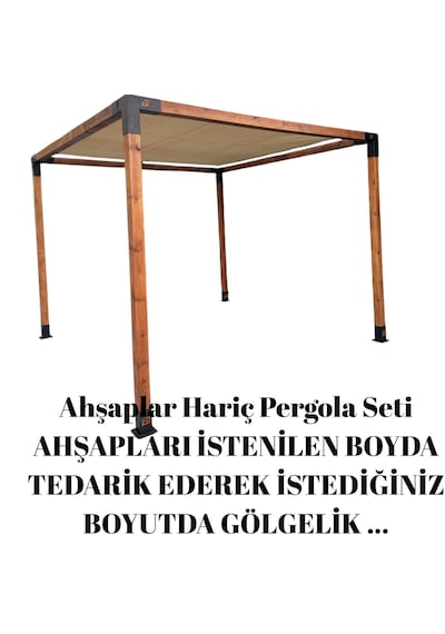 Pergola-kamelya Baglantı Seti Ahşaplar Hariç