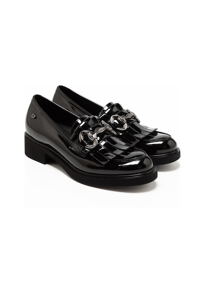 Nero Black Oxford Klasik Kadın 844859ds Donna Serena 4859 Lız Fıl Ner Acc Ner X Jf Siyah