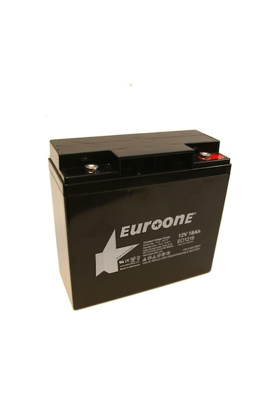 Euroone Bakımsız Kuru AGM Akü 12 Volt 18 Amper EO1218