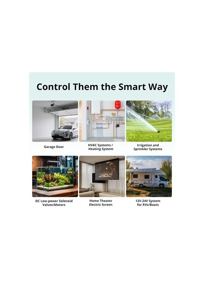 Zigbee Kuru Kontak Akıllı Röle Mini-zbd