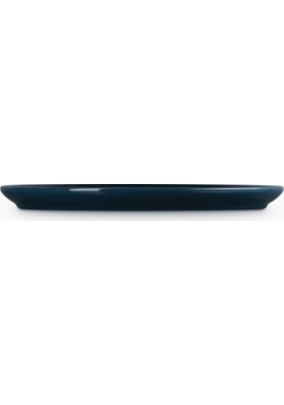 Le Creuset Coupe Kahvaltı Tabağı Modern Seramik Tasarım 22 Cm Lacivert