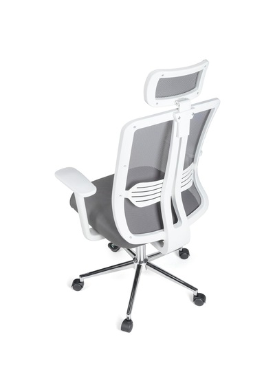 Velore X Ergonomik Ofis Koltuğu, Fileli, Metal Ayaklı, Beyaz Renk, Çalışma Koltuğu Çok Renkli