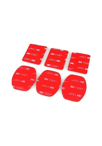 Tüm Aksiyon Kameralara Uyumlu 3 Oval 3 Düz Yüzey 3m Yapışkan Bant