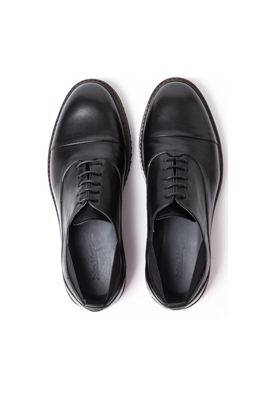 Klasik Ayakkabı Erkek Ka-26y-c4627 John May Casual Shoe Black Bambi Siyah