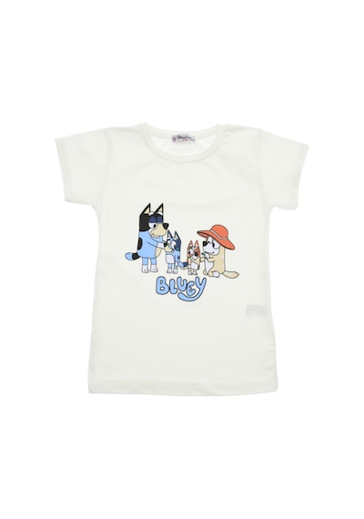 Crassi Kız Çocuk T-shirt 00329 Krem