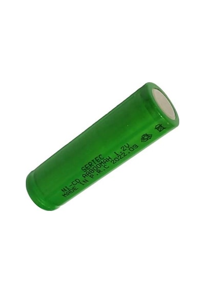 Sertec 1.2Volt 800mAh AA Ni-CD Şarjlı Kalem Pil Başlıksız 1 Adet
