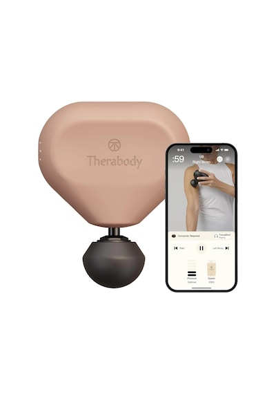 Theragun Mini 3. Nesil - Ultra Taşınabilir Masaj Tabancası - Çöl/gül Rengi Siyah