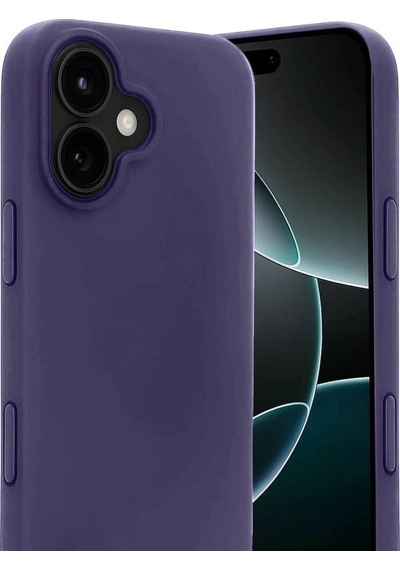 İphone 17 First Silikon - Mürdüm