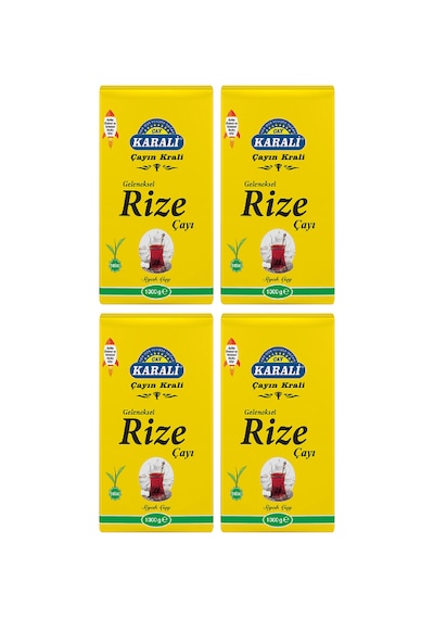 Karali Geleneksel Rize Dökme Çay 1000 Gr X 4 Adet