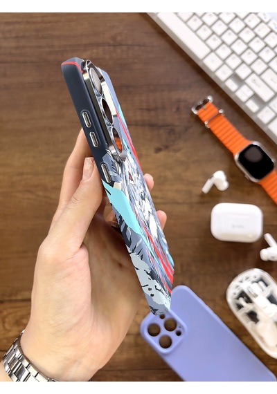 Samsung S26 Ultra Kılıf Magsafe Uyumlu Hayvan Figürlü Premium Kapak Kılıf Soo-740 Desen5