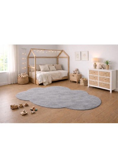 Jassrug Halı 80x150 Bulut Açık Gri Acıkgrı Açık Gri