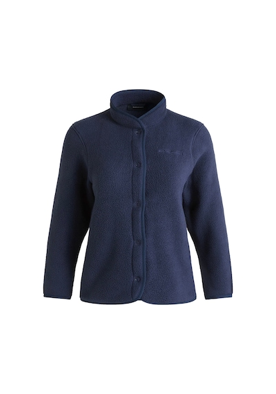 Peak Performance W Fleece Snap Cardigan Kadın Mavi Outdoor Polar G78131100 Mavi