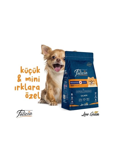 Tr Az Tahıllı 3 Kg Yetişkin Somonlu Small/mini Hypoallergenic Köpek Maması