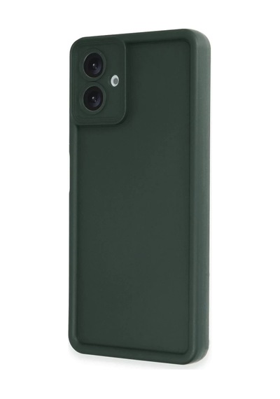Samsung Uyumlu Galaxy A07 4g Uyumlu Viera Silikon - Koyu Yeşil