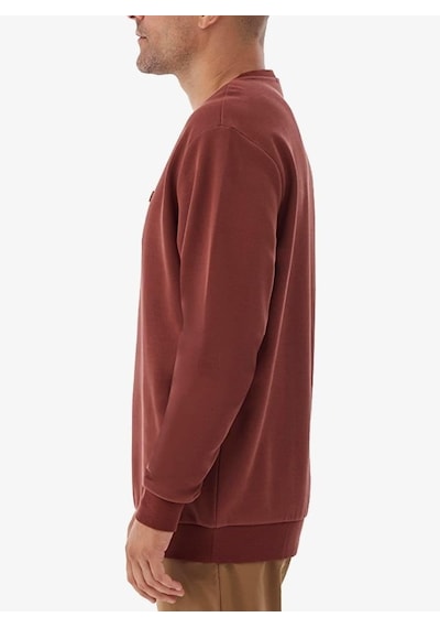 Columbia Cs0382 Csc M Gem Columbia Label Crewneck Erkek Sweatshirt Bordo
