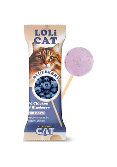 Euro-gold - 28 - Cat Lolicat Fd Kedi Ödülü Yaban Mersini 1,5 Gr - Hcctrend - 15 Li