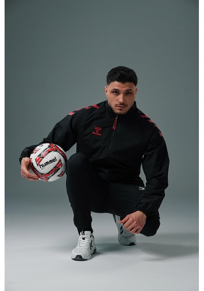 Hummel Line Yağmurluk Siyah-kırmızı