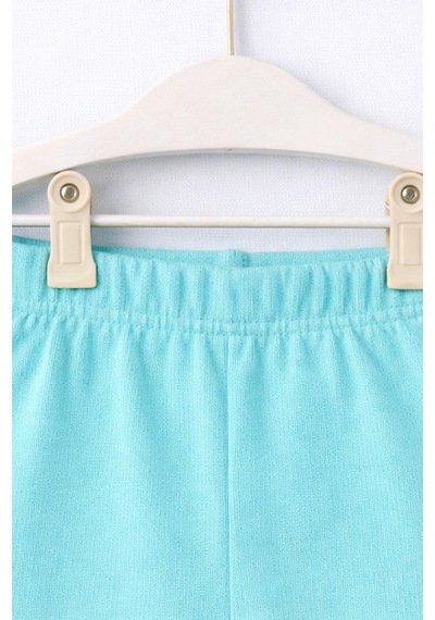 For My Baby Basic Bebek Şortlu Takım Turkuaz