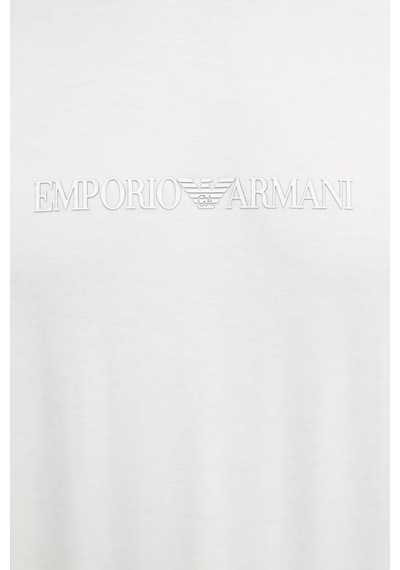 Emporio Armani Erkek T Shirt Em004583 Af13669 M0307 Beyaz Beyaz