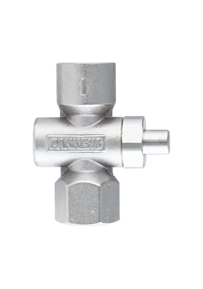 Pakkens Manometre Musluğu, Butonlu Basınç Ölçer Valfi 1/2"
