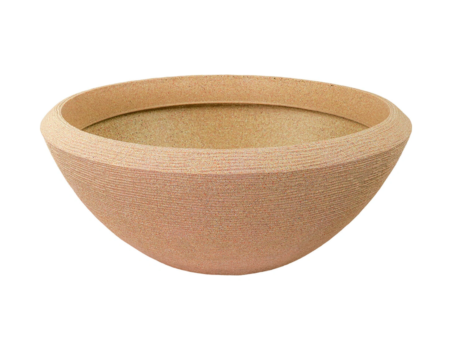 Bostann Dekoratif Saksı - Talın 260 - 40l - Bej