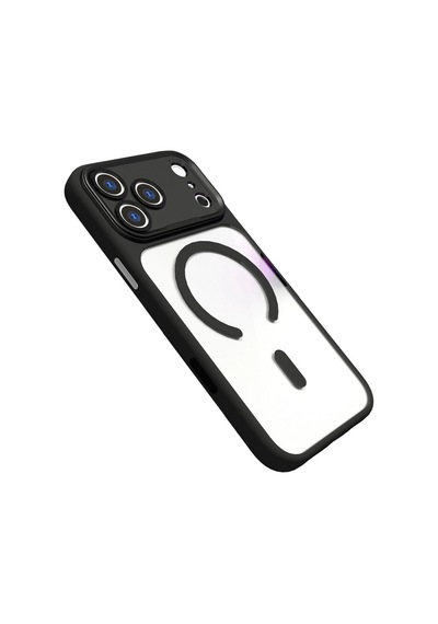 Joko Apple İphone 17 Pro Hazar Magsafe Kapak - Siyah 0.2M-Çok Renkli