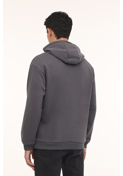 Lumberjack 4W MB SN04 HOODIE 4PR Erkek  Antrasit Sweatshirt