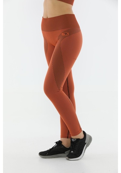 Maraton Active Slimfit Kadın Spor Bakır Tayt 812082-bakır Bakır