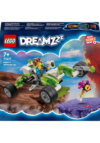 LEGO® DREAMZzz™ Mateo’nun Arazi Arabası 71471 7+ Yaratıcı Oyuncak Yapım Seti - 94 Parça