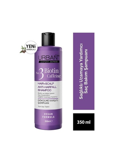 Urban Şampuan 350ml. Biotin&caffeine Tüm Saç Tipleri