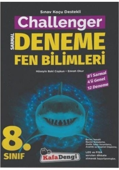 8. Sınıf Fen Bilimleri Challenger Sarmal Deneme Kafa Dengi