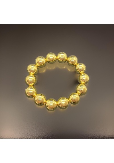 Parlak Saray Serisi: Gold Renk Antialerjik Kadın Bijuteri Bileklik Gold