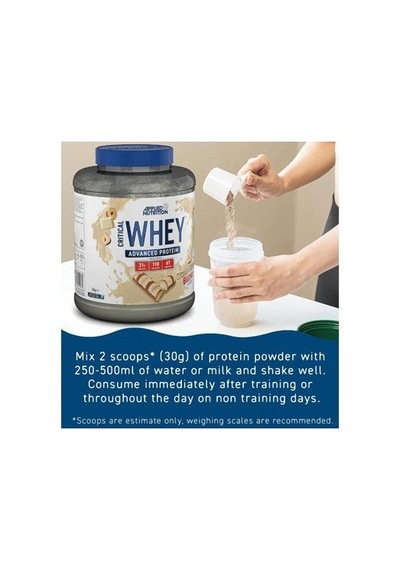 Applied Nutrition Critical Whey Protein 2000 Gr White Choco Bueno