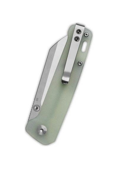 Qsp Penguin V2 Jade G10 Sap Liner Lock D2 Çelik Kamp Çakı Qs130v2-g1 Kum