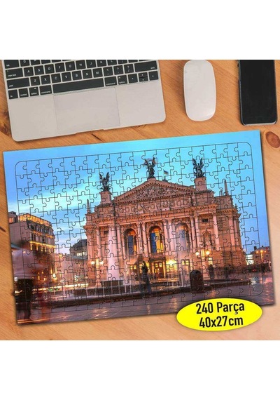 Ukrayna Beyaz Saray Manzarası 240 Parça Puzzle Yapboz-62747163