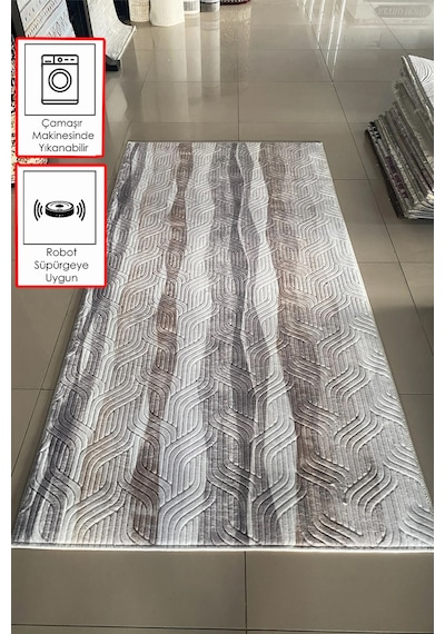 Lüle Halı Delüx Kaymaz Taban Halı Yolluk Renkli, Dlx7066 Çok Renkli