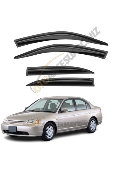 Cam Rüzgarlığı Fermeq Mugen Honda Civic 2001-2006 4lü
